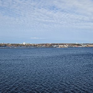 The port and Kiel Fjord