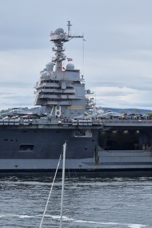 USS Gerald R. Ford i Oslo