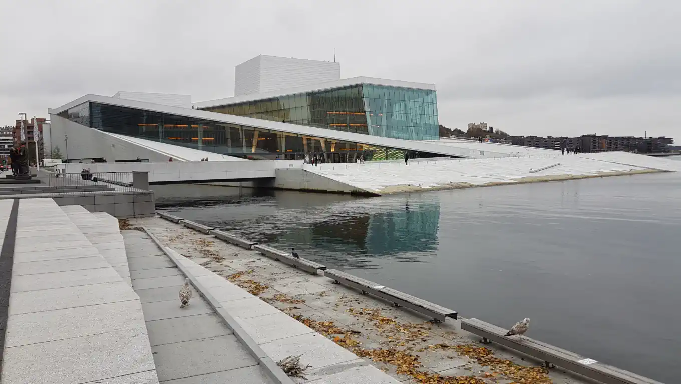Opera house in Bjørvika