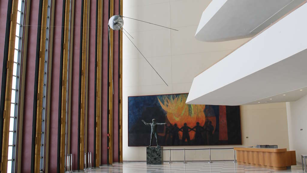 Sputnik in UN headquarters