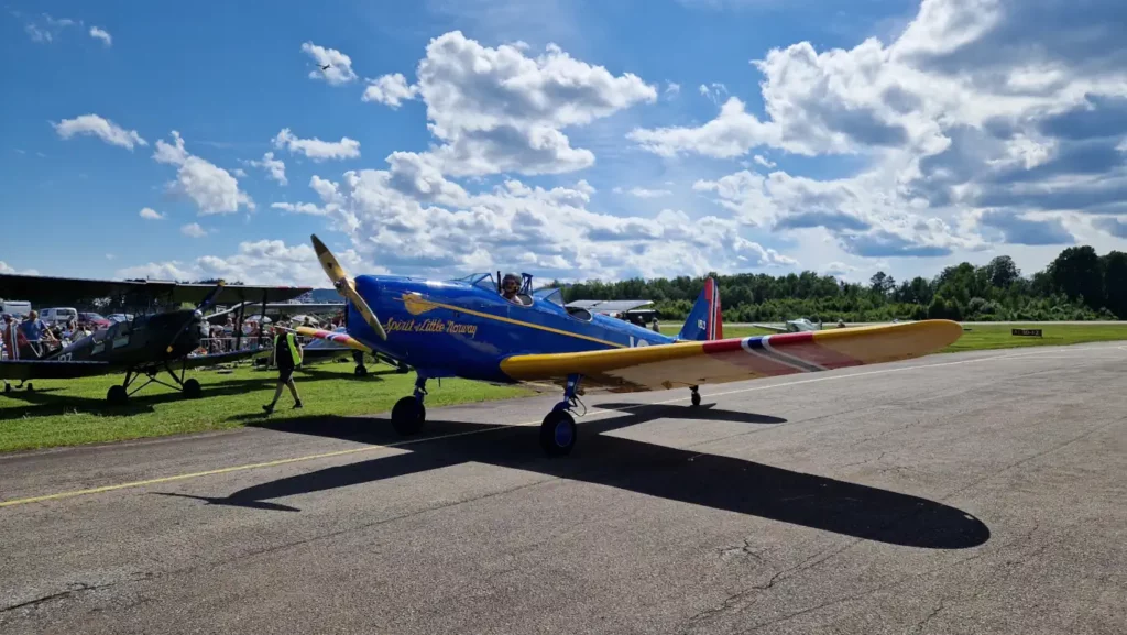 Nedre Romerike Flyklubb sin Fairchild PT-19 Cornell «Spirit of Little Norway»