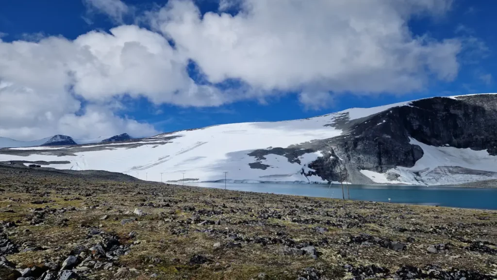 Vesljuvbreen ved Juvasshytta