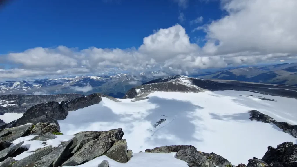 Styggebrean sett fra Galdhøpiggen