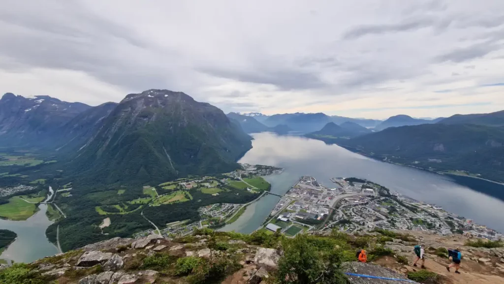 Utsikt fra Nesaksla