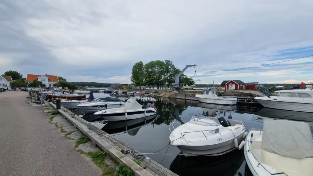 Brygga ved Blåbakken i Nevlunghavn