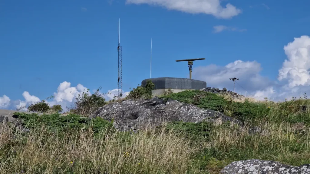 Kommandoplassen på Oddane fort