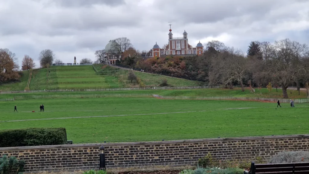 Greenwich Park ved Greenwich-observatoriet