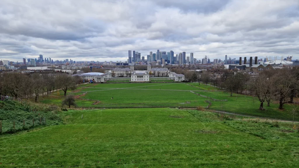 Utsikt fra Observatory Hill, Greenwich